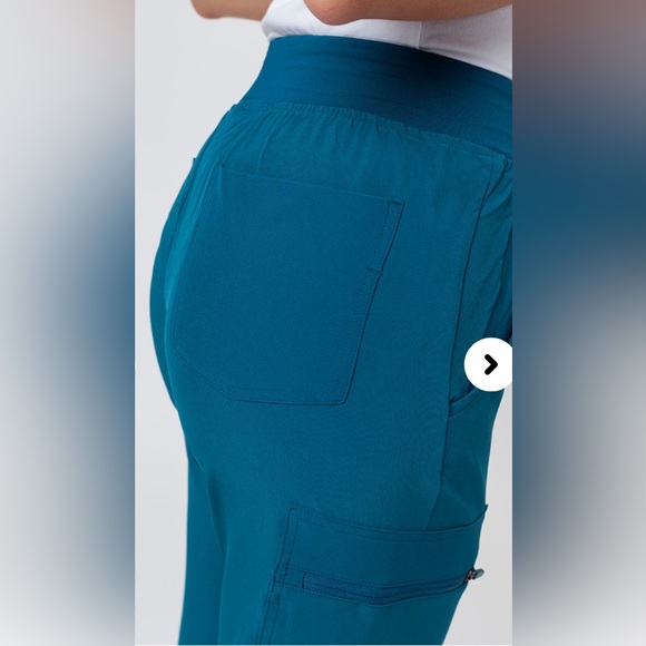 WOMEN'S UNIFORMS WORLD 309TS™ VALIANT SCRUB TROUSERS CARIBBEAN Light Green - Picture 6 of 9